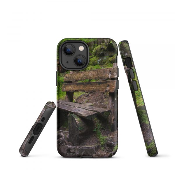 Forrest Bench - Tough iPhone Case - Image 15