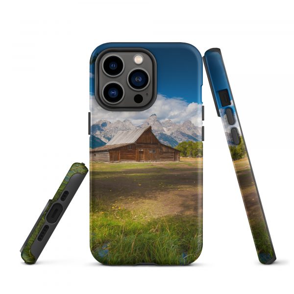 Moulton Barn, Grand Tetons, Wyoming - Tough iPhone Case - Image 19