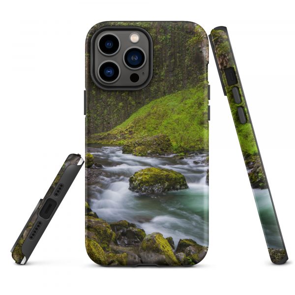Abiqua Falls, Scotts Mills, Oregon - Tough iPhone Case - Image 21