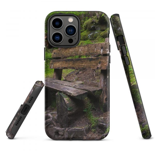 Forrest Bench - Tough iPhone Case - Image 21