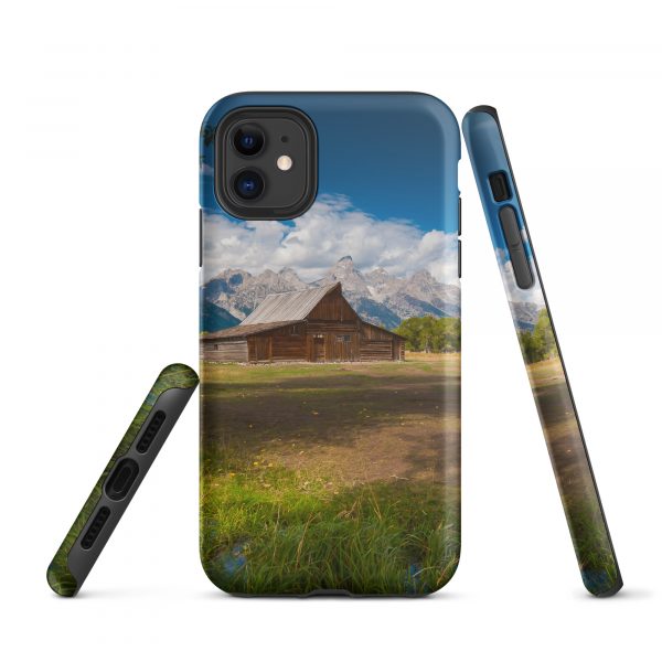 Moulton Barn, Grand Tetons, Wyoming - Tough iPhone Case - Image 2