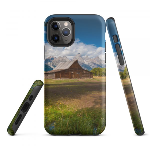 Moulton Barn, Grand Tetons, Wyoming - Tough iPhone Case - Image 4