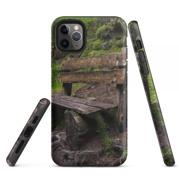 Forrest Bench - Tough iPhone Case - Image 6