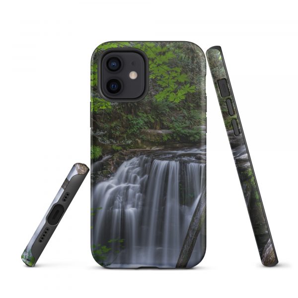 Coquille Falls, Oregon - Tough iPhone Case - Image 10