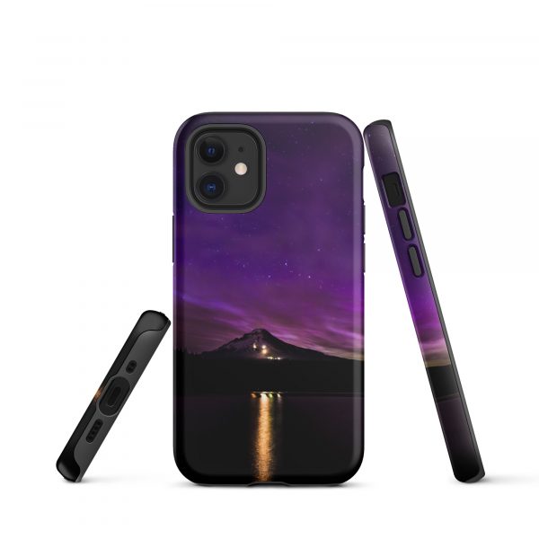 Northern Lights at Mt.Hood, Oregon - Tough iPhone Case - Image 7