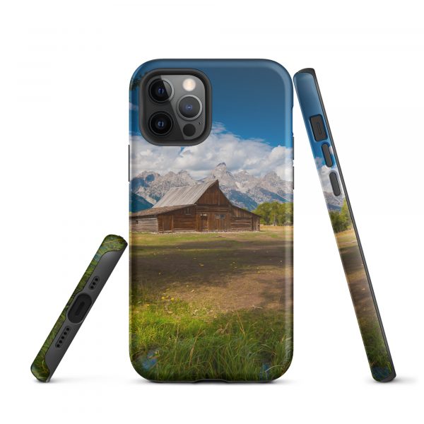 Moulton Barn, Grand Tetons, Wyoming - Tough iPhone Case - Image 12