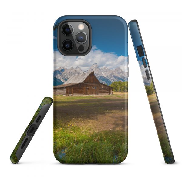 Moulton Barn, Grand Tetons, Wyoming - Tough iPhone Case - Image 14