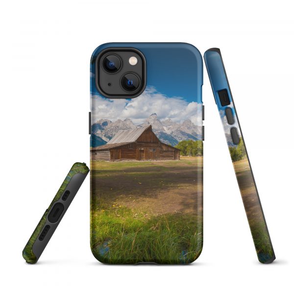 Moulton Barn, Grand Tetons, Wyoming - Tough iPhone Case - Image 18