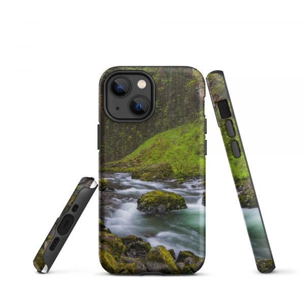 Abiqua Falls, Scotts Mills, Oregon - Tough iPhone Case - Image 16
