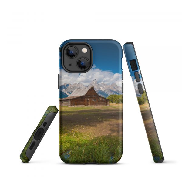 Moulton Barn, Grand Tetons, Wyoming - Tough iPhone Case - Image 16