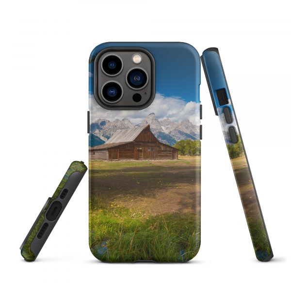 Moulton Barn, Grand Tetons, Wyoming - Tough iPhone Case - Image 20