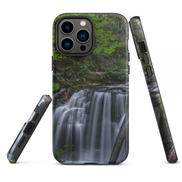 Coquille Falls, Oregon - Tough iPhone Case - Image 22