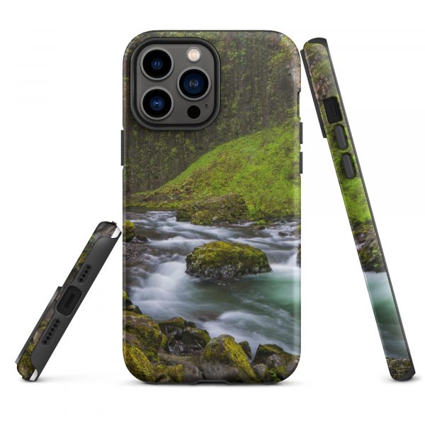 Abiqua Falls, Scotts Mills, Oregon - Tough iPhone Case - Image 22