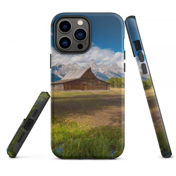 Moulton Barn, Grand Tetons, Wyoming - Tough iPhone Case - Image 22