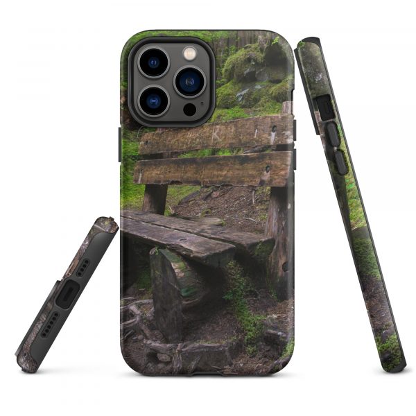 Forrest Bench - Tough iPhone Case - Image 22
