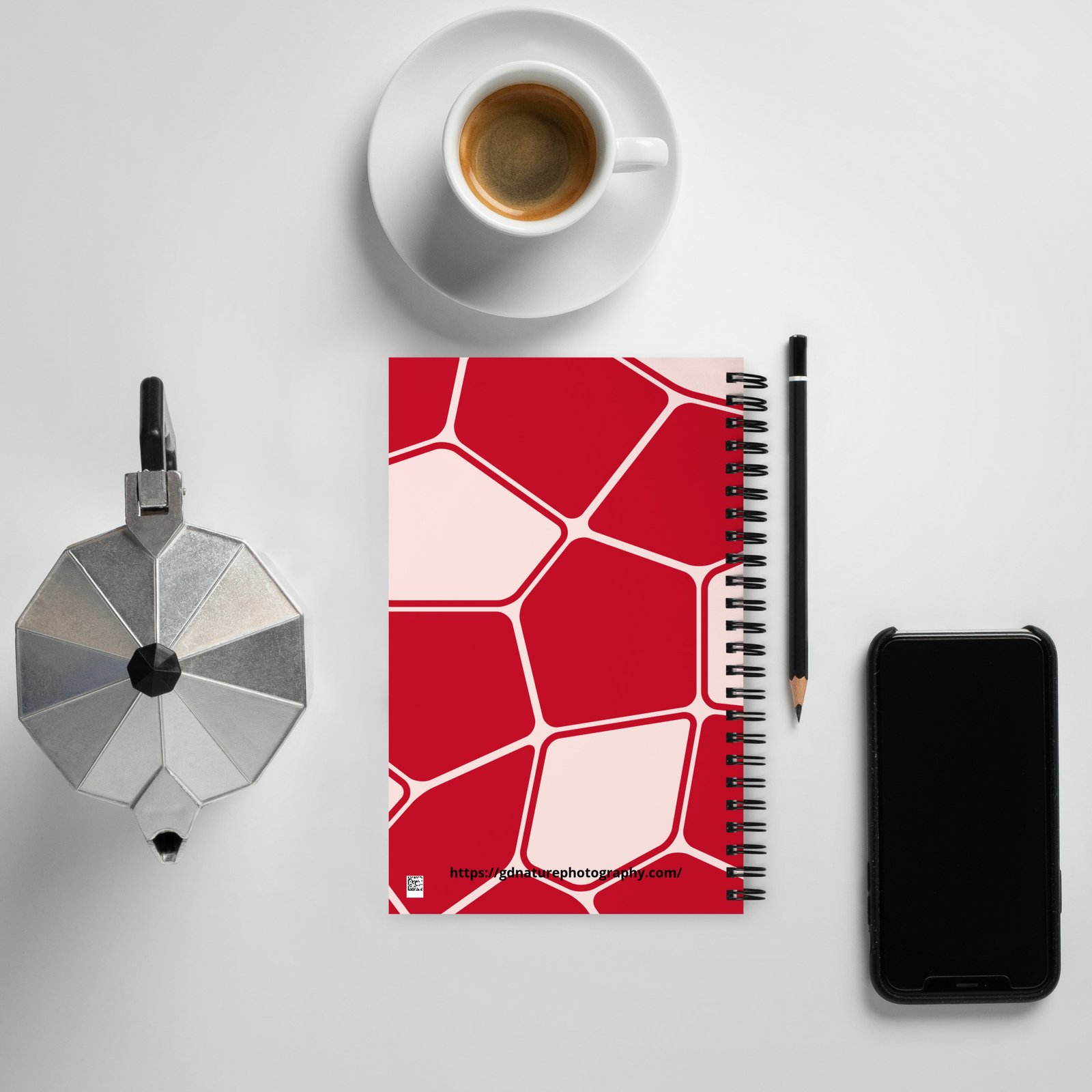 Sunrise, Trillium lake, Mt. Hood Oregon - Spiral notebook - Image 2